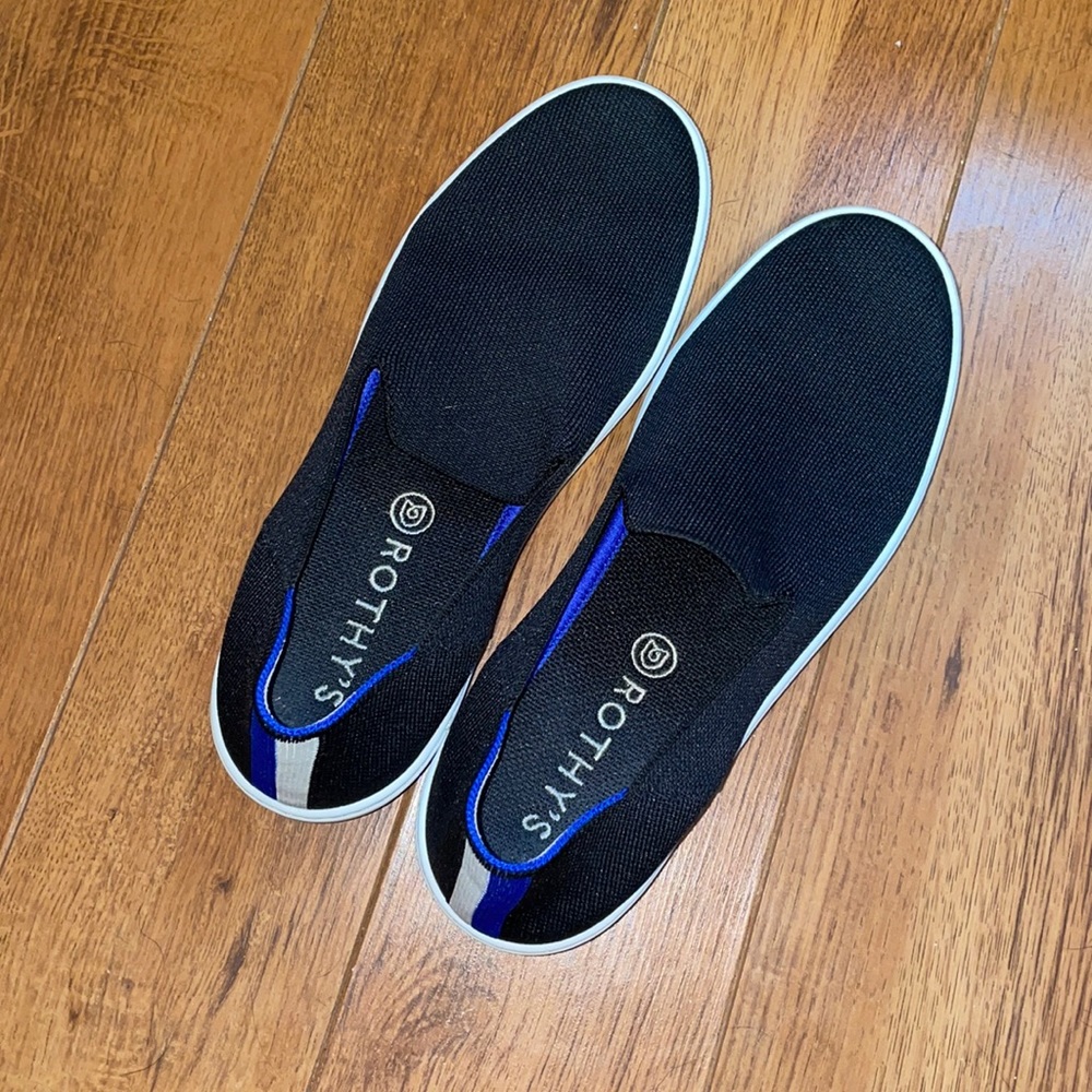 Rothy’s “The Sneaker” Women’s Size 9 - Black, Worn